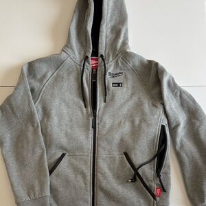Milwaukee Gray Heated Hoodie Jacket